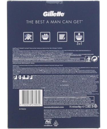 Gillette Fusion 5 Flexball Gift Set - Premium 2-Piece Shaving Set for Men | International Shipping Available - Buy Online on GoSupps.com