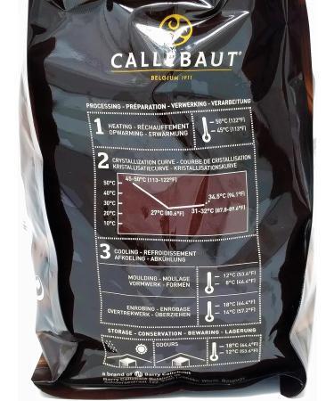 Callebaut Power 80 80% Belgian Dark Chocolate Couverture 2.5kg - Pack of 1 - Buy Online on GoSupps.com