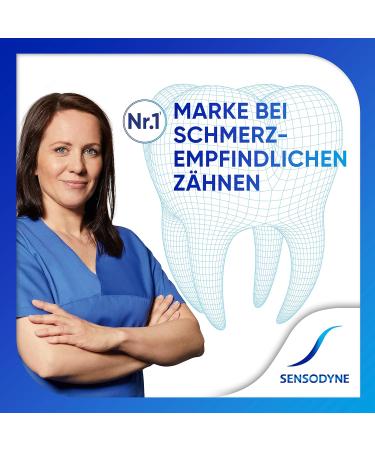 Buy Sensodyne Sensitive Fluoride Toothpaste 75ml - Pack of 3 | Best Toothpaste for Pain-Sensitive Teeth | International Shipping Available - Buy Online on GoSupps.com