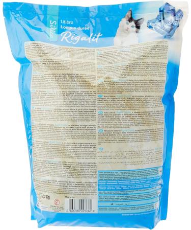 Riga Rigalit Crystal Cat Litter - Mineral Pebbles for Odor Control & Bacterial Prevention - 2.2 kg - International Shipping Available - Buy Online on GoSupps.com
