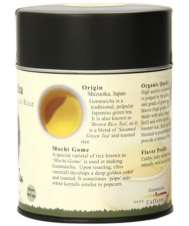 Organic Genmaicha Brown Rice Tea - Tao of Tea 3.5 oz (100g) | Premium Japanese Green Tea - Buy Online on GoSupps.com