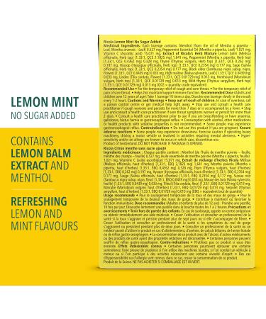 Ricola No Sugar Added Lemon Mint Cough Suppressant Throat Drops 18 Count Box (Pack of 10) - Buy Online on GoSupps.com