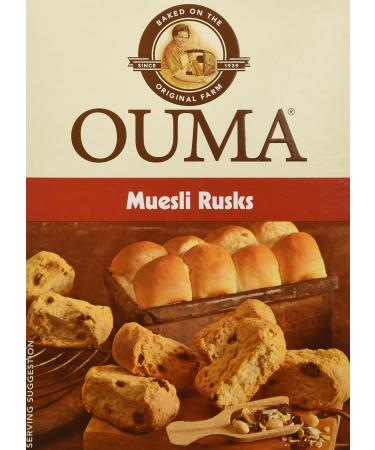 Ouma Muesli Rusks (2 Pack), 17.64 oz 1.1 Pound (Pack of 2)