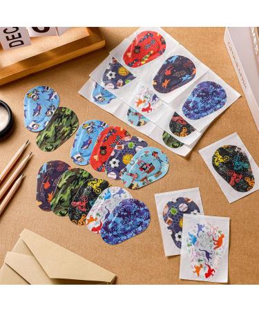 54 Pcs Kids Eye Patches - Fun Designs for Amblyopia & Cross Eye | Adhesive Toddler Eye Patches - Buy Online on GoSupps.com