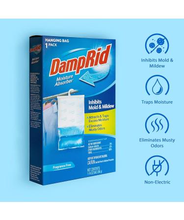 DampRid Fragrance Free Hanging Moisture Absorber - 14 oz (Pack of 6) | Buy Online Internationally - Buy Online on GoSupps.com