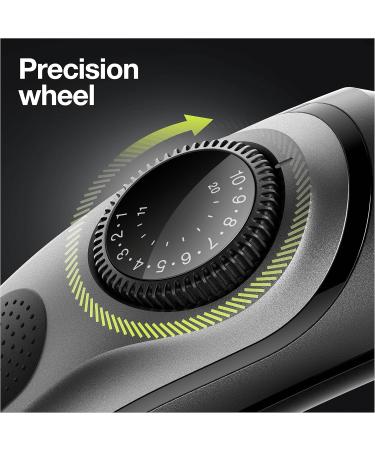 Braun Beard Trimmer Series 5 & Hair Clippers with Gillette Fusion5 ProGlide Razor 39 Length Settings UK 2 Pin Plug BT5260 Black/Silver - Buy Online on GoSupps.com