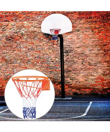 All Weather Basketball Net Replacement - Fits Standard Indoor & Outdoor Hoops - 12 Loop Red White Blue - Buy Online on GoSupps.com