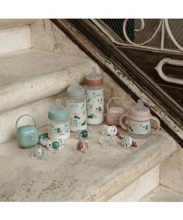 Suavinex Pacifier Holder & Chain for Newborns | Clip-On Pacifier Holder in Green - Perfect for Walks | 1 Unit - Buy Online on GoSupps.com