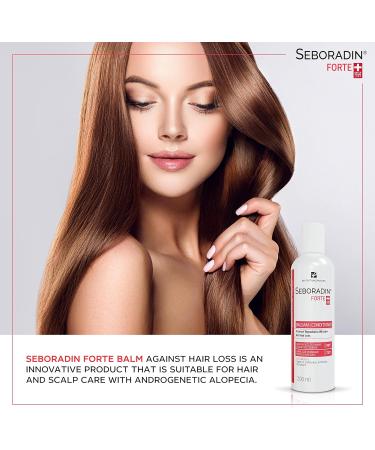 Seboradin Forte Hair Balm for Hair Loss & Thinning - 200ml Premium Conditioner with Vitamins & Natural Extracts - Hair Growth & Thickening Treatment - Hair Care Scalp Treatment - Buy Online on GoSupps.com