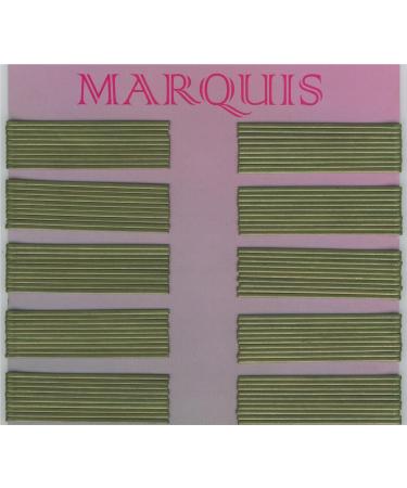 Efalock Professional Marquis hair clip 7 cm gold 100 pieces