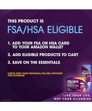 Allegra Allergy Gelcaps - 24 Fast-Acting Antihistamine Gelcaps for Indoor & Outdoor Allergy Relief - Buy Internationally - Buy Online on GoSupps.com