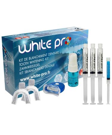 SOWHITE-SMILE Tooth whitening kit -LIGHT + 30ML NON PEROXIDE GEL +20ML PRE TREATMENT STAIN REMOVAL + 3ML REMINERALIZATION GEL