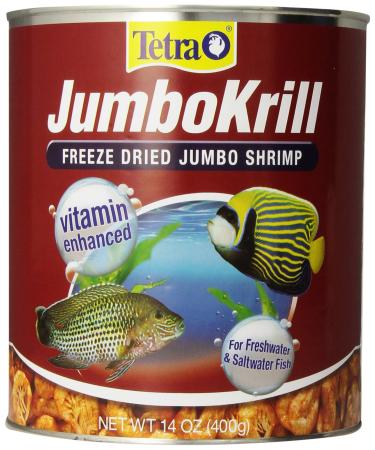 Tetra JumboKrill Freeze Dired Jumbo Shrimp, Vitamin Enhanced 14 Ounce (Pack of 1) - Buy Online on GoSupps.com