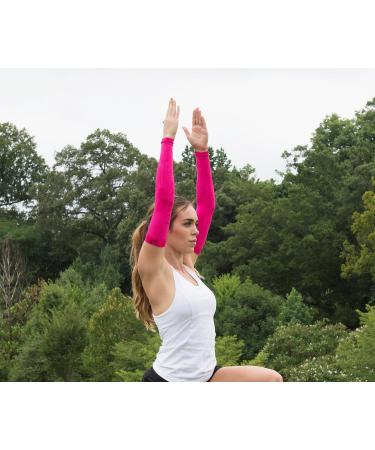 Arm Sleeves 15-20MMHG Compression for Enhanced Performance & Protection - Acid Aqua Extra Large | International Shipping Available - Buy Online on GoSupps.com