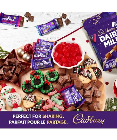 CADBURY Dairy Milk Assorted Gift Box CADBURY Dairy Milk milk chocolate Fruit and Nuts Flavour and Cadbury Mini Eggs Flavour Chocolate Bars Candy Bars 304 g (16 Mini Bars x 19g) - Buy Online on GoSupps.com