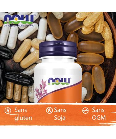 Now Foods Ubiquinol Active Form of CoQ10 100 mg 60 Capsules Gluten Free Soy Free Non-GMO - Buy Online on GoSupps.com