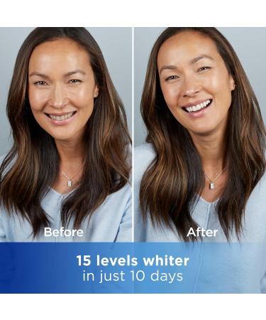 Crest 3D Whitestrips 10 Day Smile Makeover At-Home Teeth Whitening Kit 10 Treatments + 1 LED Light 15 Levels Whiter Tooth Whitener - Buy Online on GoSupps.com