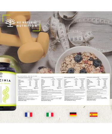 Buy Garcinia Cambogia High Dose Capsules - Vegan Appetite Suppressant & Fat Burner with 60% HCA | N2 Natural Nutrition - International Shipping Available - Buy Online on GoSupps.com