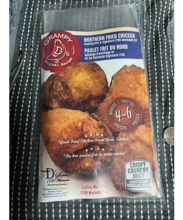 Luray Grampy D's Original Recipe- Northern Fried Chicken Coating Mix and Signature 1780 Marinade Kit