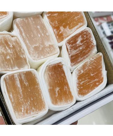 Natural Crystal Rough Natural Orange Selenite Rough Gypsum Crystal Box Reiki Specimen - Buy Online on GoSupps.com