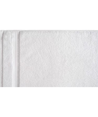 Amazon Commercial Cotton Bath Towel Set - 27 x 54 Inches - 650 GSM - White - Pack of 6 - Buy Online on GoSupps.com