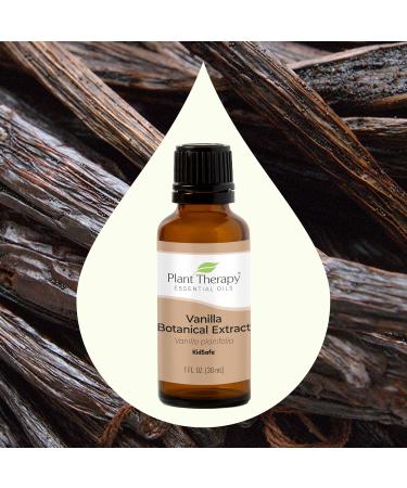 Plant Therapy Vanilla Botanical Extract 30 mL - 100% Pure Undiluted Therapeutic Grade for International Shipping - Buy Online on GoSupps.com