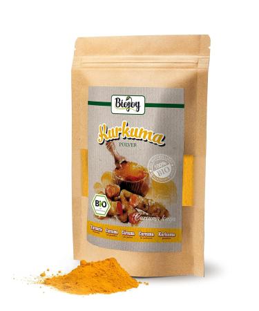 Buy Biojoy ORGANIC Turmeric Powder 250g - Premium Ground Curcuma Longa for Health & Wellness - Buy Online on GoSupps.com