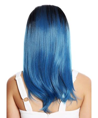 Buy WIG ME UP 1362-4330/2913 Long Straight Ombre Black Blue Ladies Wig - International Shipping Available - Buy Online on GoSupps.com
