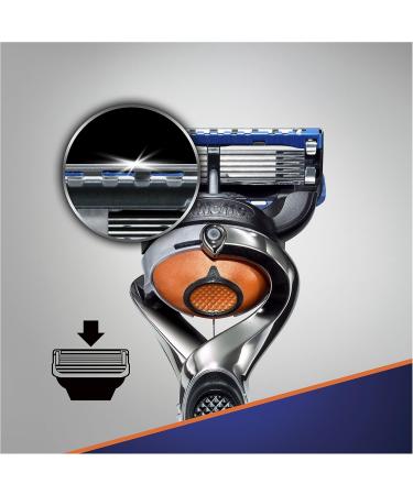 Gillette Fusion5 ProGlide Flexball Razor - 1 Piece | Smooth Precise Shaving for All Skin Types | International Shipping Available - Buy Online on GoSupps.com