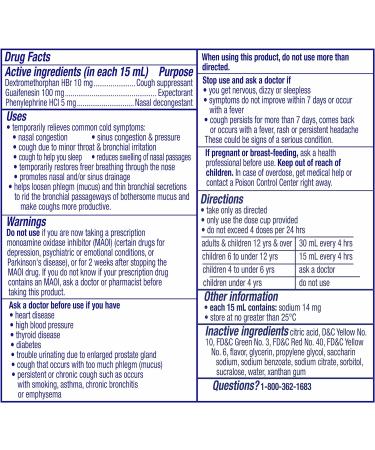 Vicks DayQuil Kids Cold and Cough + Mucus Relief with Real Honey 8oz - Ages 6+, Great Taste - Buy Online on GoSupps.com