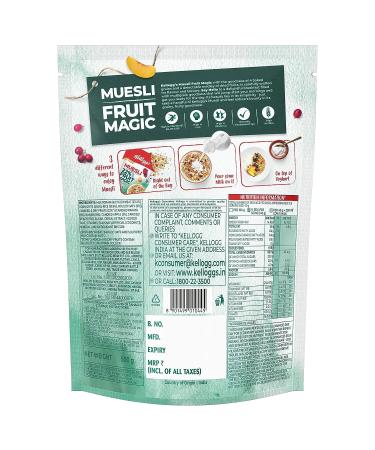 Kellogg's Muesli with 24% Fruit Magic Pouch  500 g - Buy Online on GoSupps.com