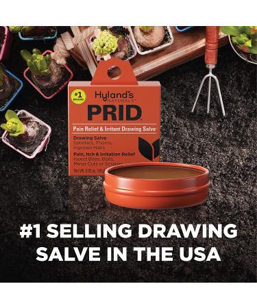 Hyland's Naturals PRID Drawing Salve | 18g | Topical Pain & Skin Irritation Relief - Buy Online on GoSupps.com