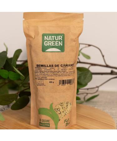 NaturGreen Graines de Chanvre 400g (Organic) - Buy Online on GoSupps.com