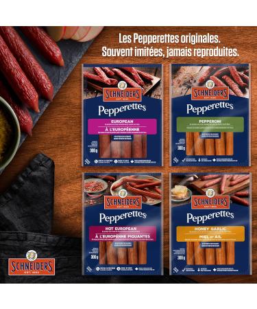 Schneiders Pepperettes Sausage Sticks European 300 g European 300 grams - Buy Online on GoSupps.com