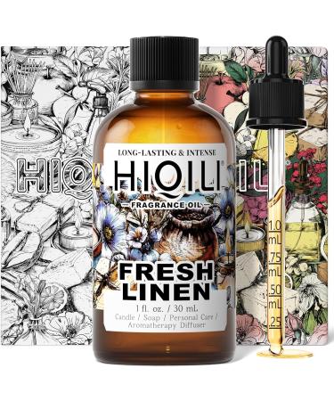 HIQILI 100ML Lemongrass Essential Oil & 30ML Fresh Linen Fragrance Oil for DIY Diffuser - Buy Online on GoSupps.com