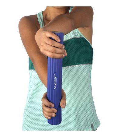 SIMIEN Flexible Rubber Twist Bar - 3 Resistance Bar Levels In 1 - Tennis Elbow, Golfer's Elbow, Tendonitis, Works With Brace & Sleeves - Flex & Twist Elbow, Wrist, Forearm Pain Relief - 2 BONUS eBooks