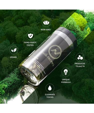 Rebirth by NYOUTROPICS - Nootropic Iodine Supplement (180 Vegan Capsules) for Brain & Thyroid Support - Non-Accumulating Iodine Formula - Buy Online on GoSupps.com