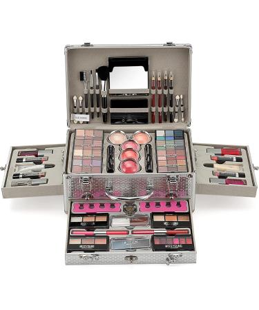 102 Colors Make up set teenagers girls Cosmetic Palette Set include Eyeshadow Palette Lipstick Blush Foundation Concealer Face Powder Mascara Lipgloss Brush for Every Woman(RED) 2#102PCS - Buy Online on GoSupps.com