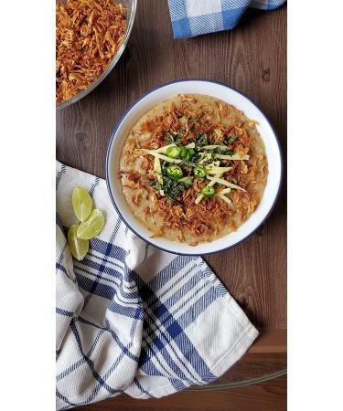 Queen's Non-Coated Crispy Onions - 100% Natural & Vegan | GMO & Gluten Free - 300g - Buy Online on GoSupps.com