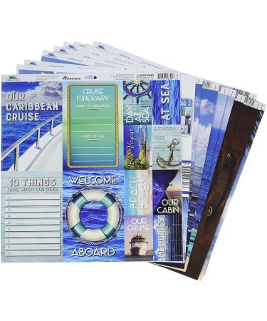 Reminisce CRU-200 Caribbean Cruise Scrapbook Collection Kit - Explore the Tropics with This Complete Set! - Buy Online on GoSupps.com