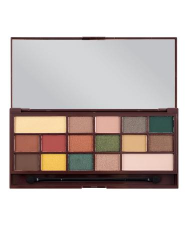 Buy MakeUp Revolution I Heart Mint Chocolate Eyeshadow Palette | Black Ink - International Shipping Available - Buy Online on GoSupps.com