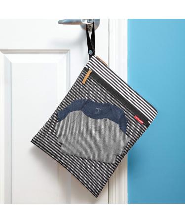 Skip Hop Wet Dry Bag Grab & Go - Black/White Stripe - Buy Online on GoSupps.com