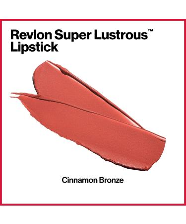 REVLON Super Lustrous Lipstick - Moisturizing with Vitamin E - Cinnamon Bronze 0.15 Ounce - Buy Online on GoSupps.com