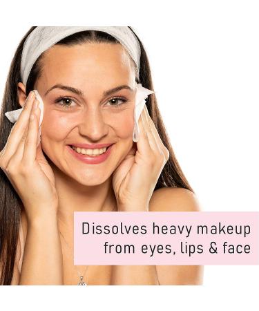 Diamond Wipes Gentle Makeup Remover Cleansing Face Wipes - Pack of 50, Vitamin E Infused, Waterproof Makeup Remover - 1 Count - Buy Online on GoSupps.com