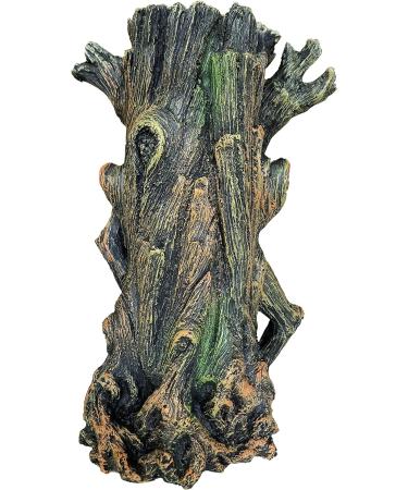 SLOCME Aquarium Tree Statue Decoration - Lifelike Tree Sculpture for Fish Tanks | Swim Through Trunk Hole - Buy Online on GoSupps.com