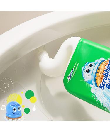 Scrubbing Bubbles Bubbly Bleach Gel Toilet Bowl Cleaner Rainshower 24 oz - Effective Cleaning Solution - Buy Online on GoSupps.com