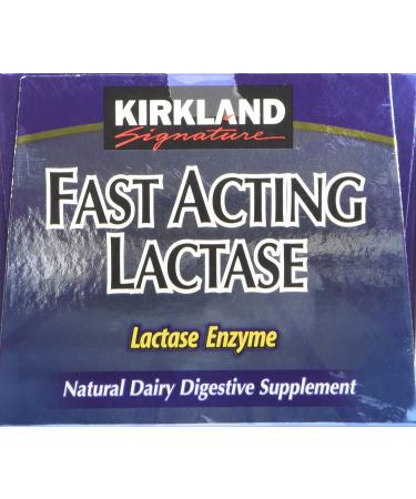 Kirkland Signature Fast Acting Lactase 180 Caplets - Digestive Support - Buy Online on GoSupps.com