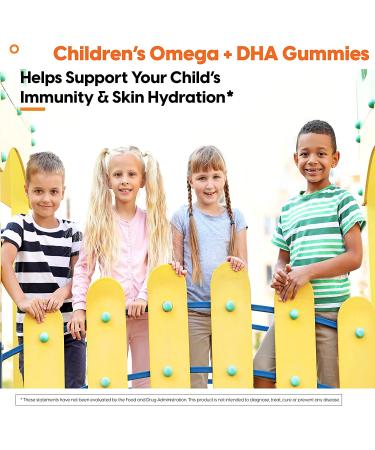 Doctor's Best Omega + DHA Kids Gummies - 90 Gelatin-Free Citrus Gummies - Buy Online on GoSupps.com