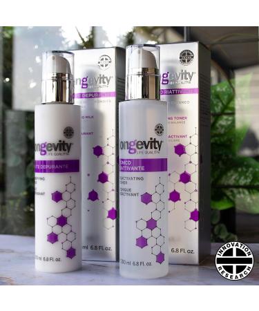 Longevity Purifying Milk Purifies your skin of impurities smog and reactive molecules capable of causing cell damage Prevents skin aging - Buy Online on GoSupps.com