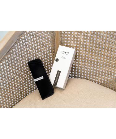 Shop DIFF Blue Light Blocking Reading Glasses - Lightweight Oversized Jeanne Eyewear for Women - Black 1.5x | International Shipping Available - Buy Online on GoSupps.com